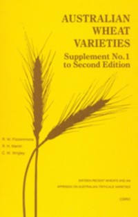 Cover Australian Wheat Varieties Supplement No.1