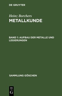 Cover Aufbau der Metalle und Legierungen