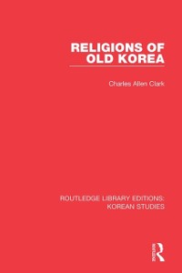 Cover Religions of Old Korea