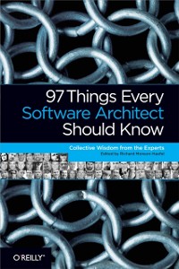 Cover 97 Things Every Software Architect Should Know