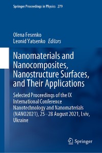 Cover Nanomaterials and Nanocomposites, Nanostructure Surfaces, and Their Applications