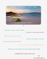 Cover Creator Awareness in Seven Days Meditation Guide