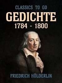 Cover Gedichte 1784 - 1800