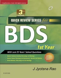 Cover QRS for BDS I Year - E Book