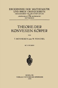 Cover Theorie der Konvexen Körper