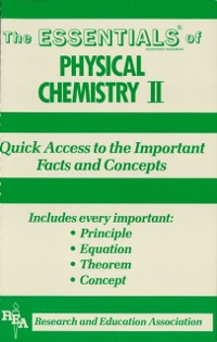 Cover Physical Chemistry II Essentials