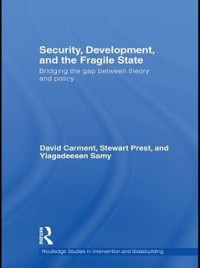 Cover Security, Development and the Fragile State