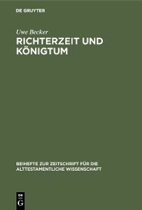Cover Richterzeit und Königtum