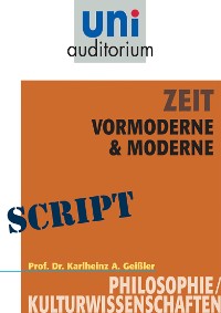Cover Zeit - Vormoderne & Moderne