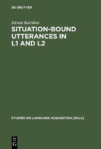 Cover Situation-Bound Utterances in L1 and L2