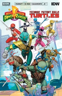 Cover Mighty Morphin Power Rangers/Teenage Mutant Ninja Turtles #1