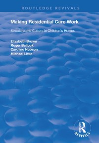 Cover Making Residential Care Work