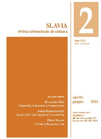 Cover Slavia n. 2 - 2021