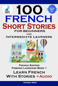 Cover 100 French Short Stories for Beginners