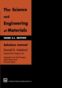 Cover Science and Engineering of Materials