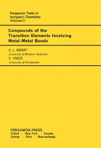 Cover Compounds of the Transition Elements Involving Metal-Metal Bonds
