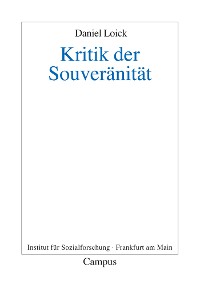 Cover Kritik der Souveränität