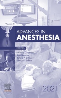 Cover Advances in Anesthesia , E-Book 2021