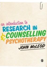 Cover Introduction to Research in Counselling and Psychotherapy