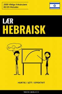 Cover Lær Hebraisk - Hurtig / Lett / Effektivt