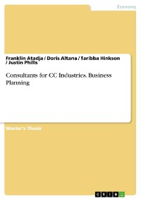 Cover Consultants for CC Industries. Business Planning