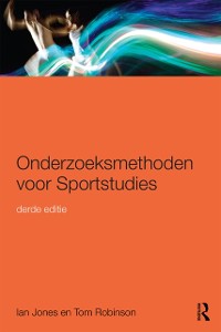 Cover Onderzoeksmethoden voor Sportstudies