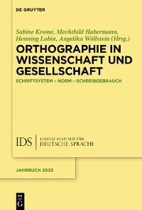 Cover Orthographie in Wissenschaft und Gesellschaft