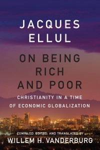 Cover On Being Rich and Poor