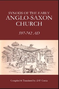 Cover Synods of the Early Anglo-Saxon Church