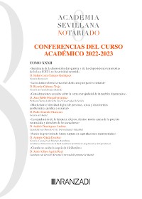 Cover Anales 2022-2023.TOMO XXXII Academia Sevillana del Notariado