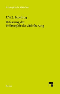 Cover Urfassung der Philosophie der Offenbarung