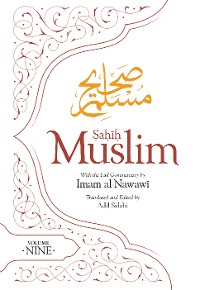 Cover Sahih Muslim (Volume 9)