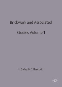 Cover Brickwork 1 and Associated Studies