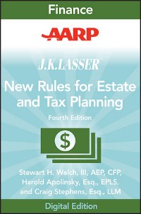 Cover AARP JK Lasser's New Rules for Estate and Tax Planning