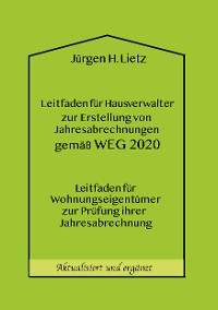 Cover Leitfaden für Hausverwalter zur Erstellung von Jahresabrechnungen gemäß WEG ...