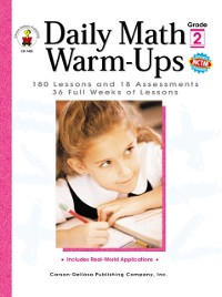 Cover Daily Math Warm-Ups, Grade 2