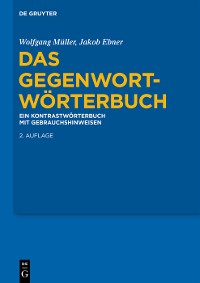 Cover Das Gegenwort-Wörterbuch