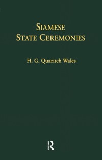 Cover Siamese State Ceremonies