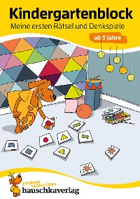 Cover Kindergartenblock - Meine ersten Rätsel und Denkspiele ab 3 Jahre