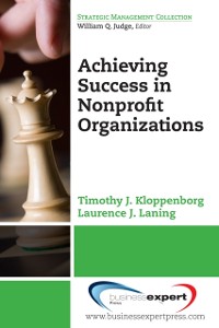 Cover Achieving Success in Nonprofit Organizations