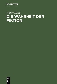 Cover Die Wahrheit der Fiktion