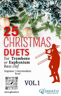 Cover 25 Christmas Duets for Trombone or Euphonium - VOL.1