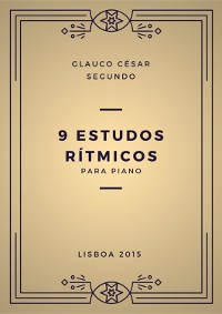 Cover 9 Estudos Rítmicos Para Piano