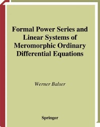 Cover Formal Power Series and Linear Systems of Meromorphic Ordinary Differential Equations