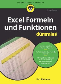 Cover Excel Formeln und Funktionen für Dummies