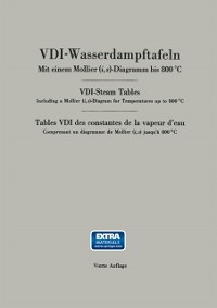 Cover VDI-Wasserdampftafeln / VDI-Steam Tables / Tables VDI des constantes