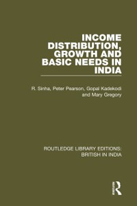 Cover Income Distribution, Growth and Basic Needs in India