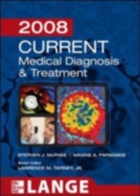 Cover Current Medical Diagnosis and Treatment 2008