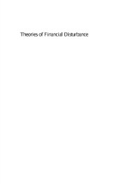 Cover Theories of Financial Disturbance