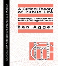 Cover A Critical Theory Of Public Life